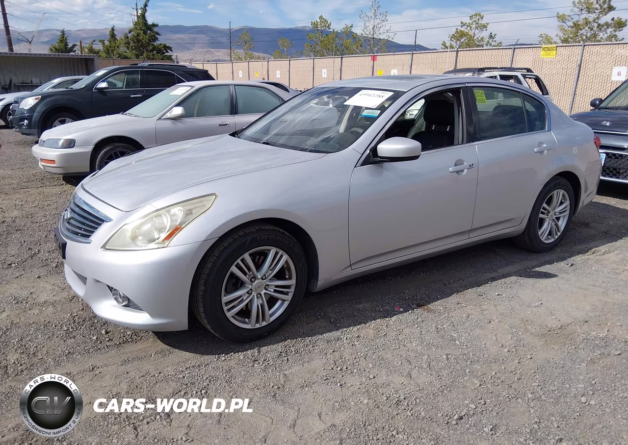 2011 Infiniti G37X VIN:JN1CV6AR3BM352650 - 2