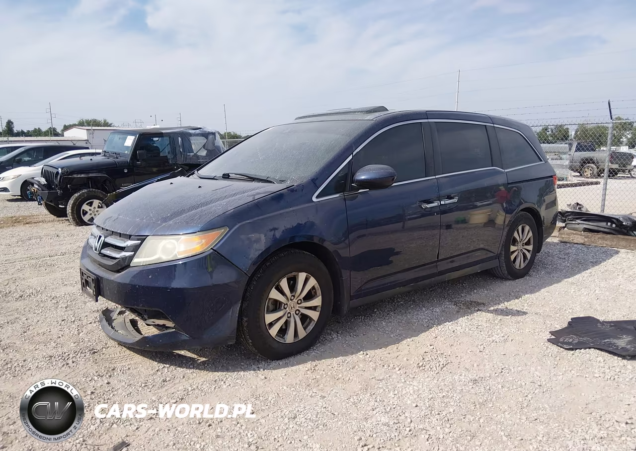 2016 Honda Odyssey Ex-L VIN:5FNRL5H69GB074338 - 2
