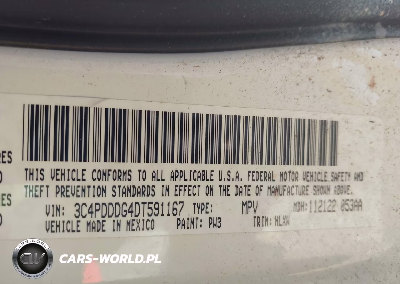 2013 Dodge Journey Crew VIN:3C4PDDDG4DT591167 - 9
