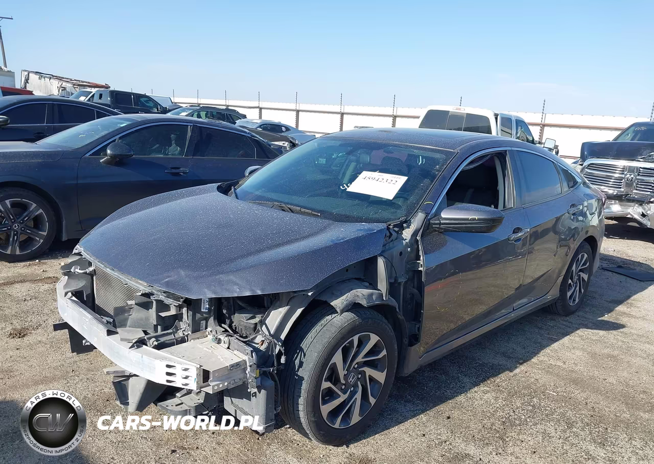 2016 Honda Civic Ex VIN:19XFC2F70GE051517 - 2