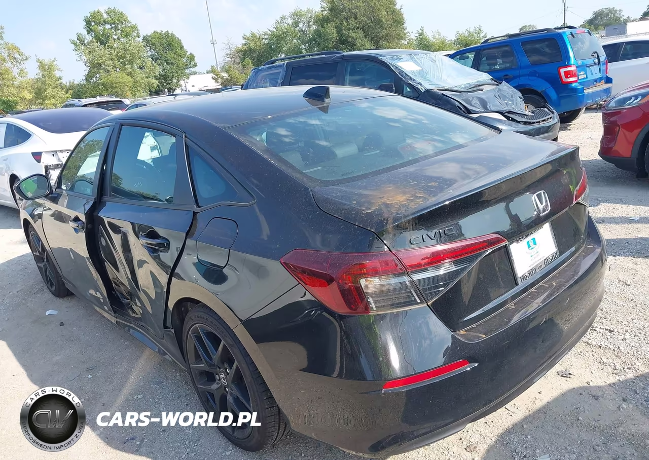 2026 Honda Civic Sport VIN:2HGFE2F58TH533385 - 3