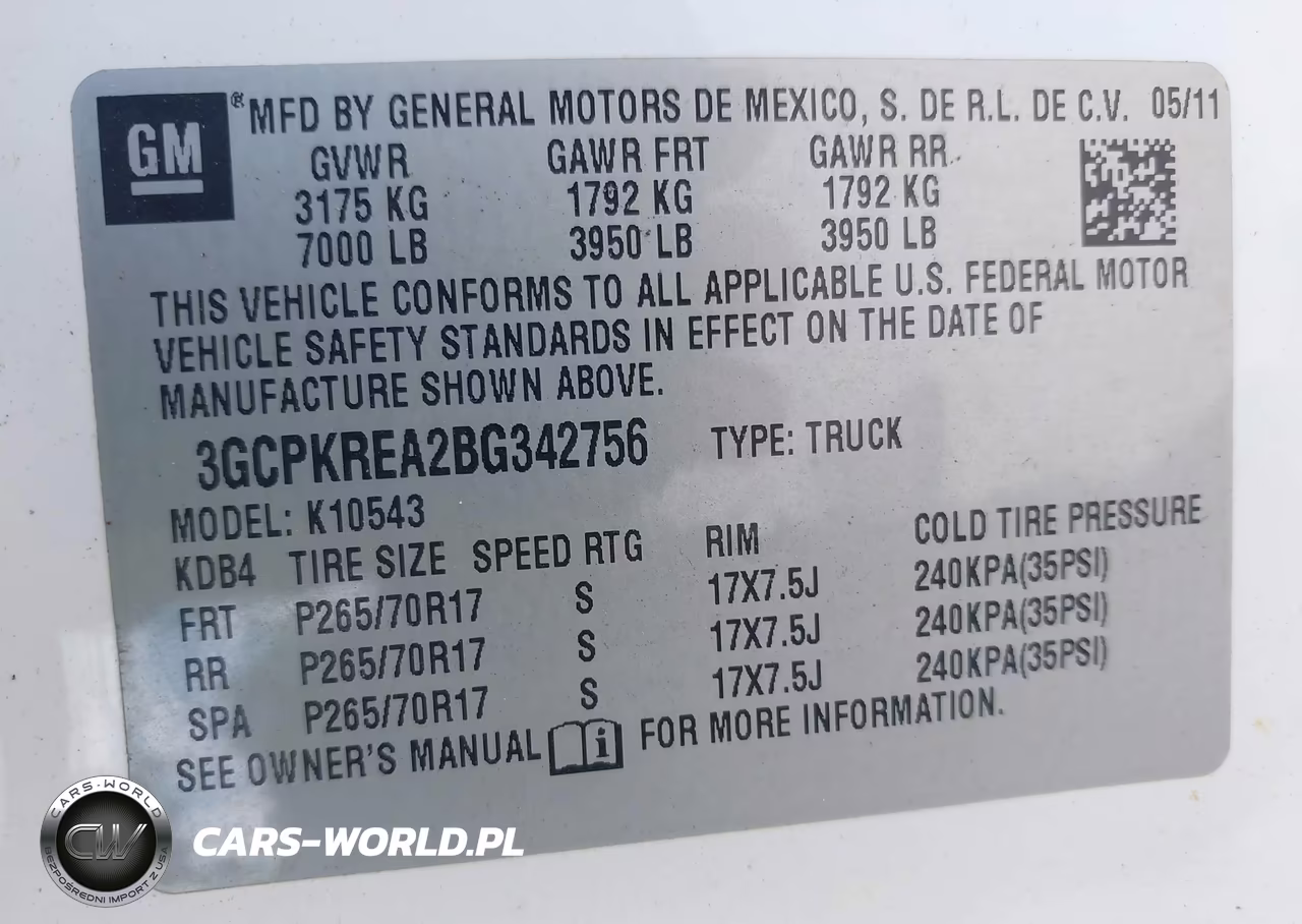 2011 Chevrolet Silverado 1500 Ls VIN:3GCPKREA2BG342756 - 9