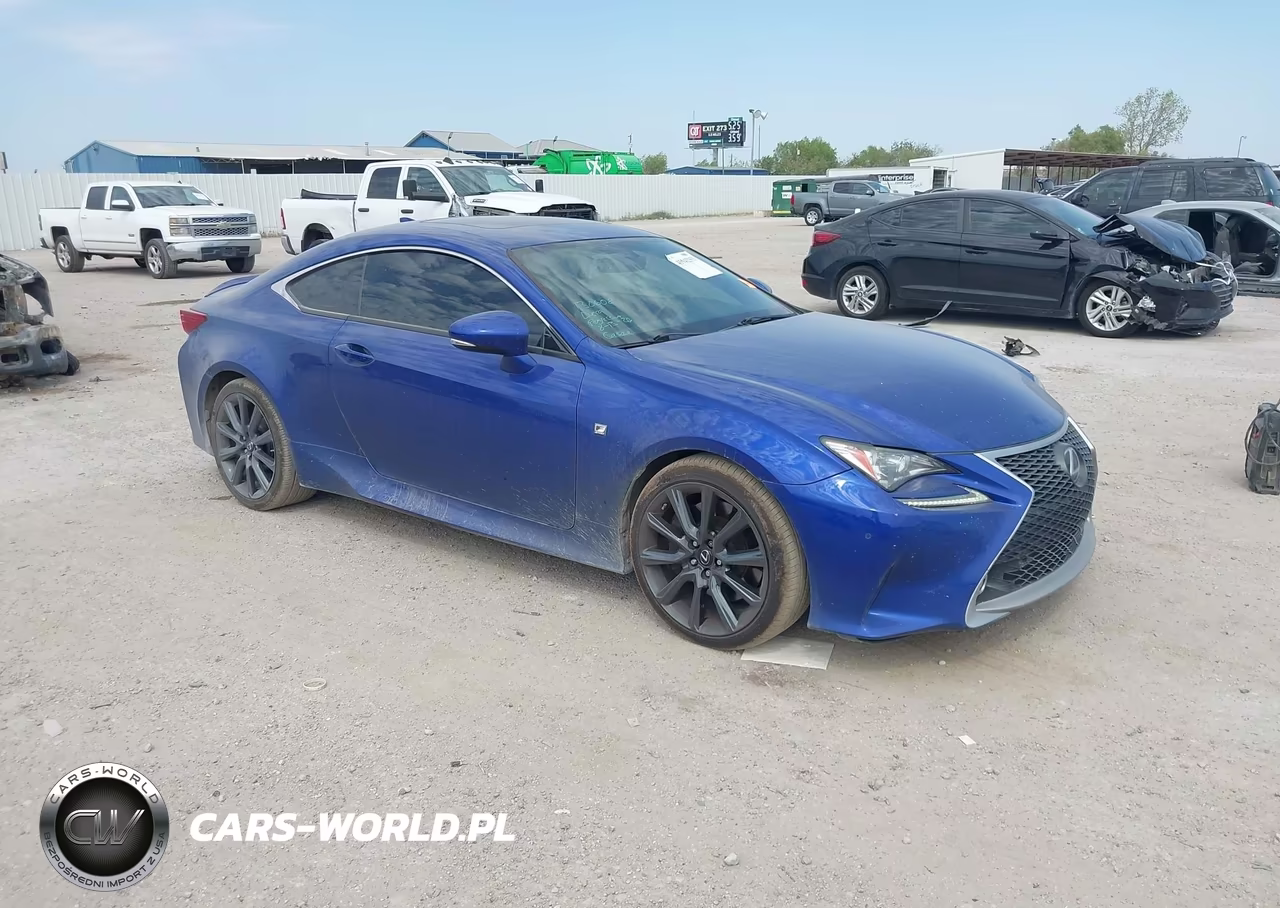 2016 Lexus Rc 200T VIN:JTHHA5BC6G5002819 - 1