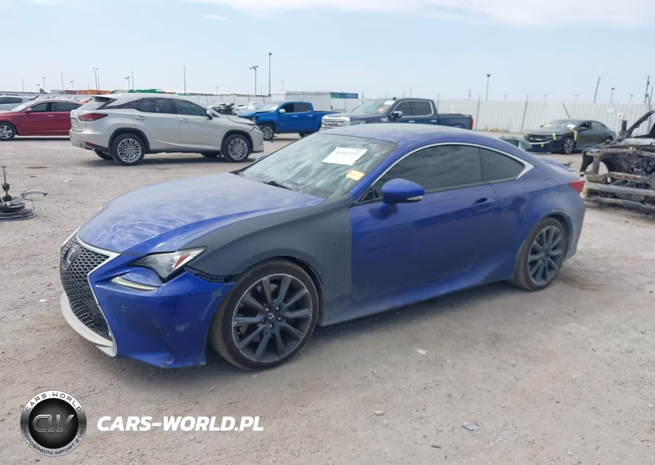 2016 Lexus Rc 200T VIN:JTHHA5BC6G5002819 - 2