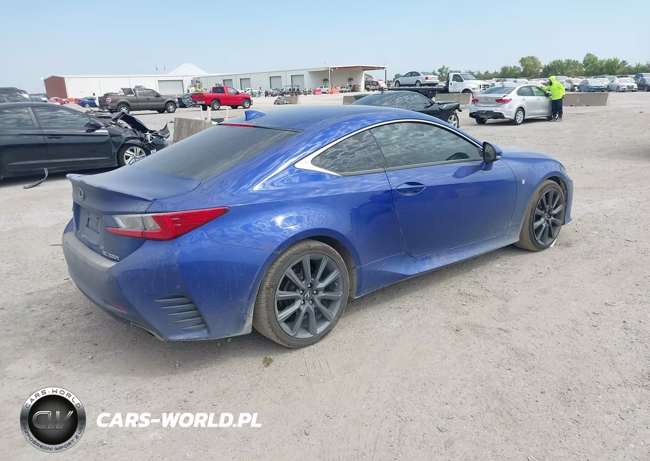 2016 Lexus Rc 200T VIN:JTHHA5BC6G5002819 - 4