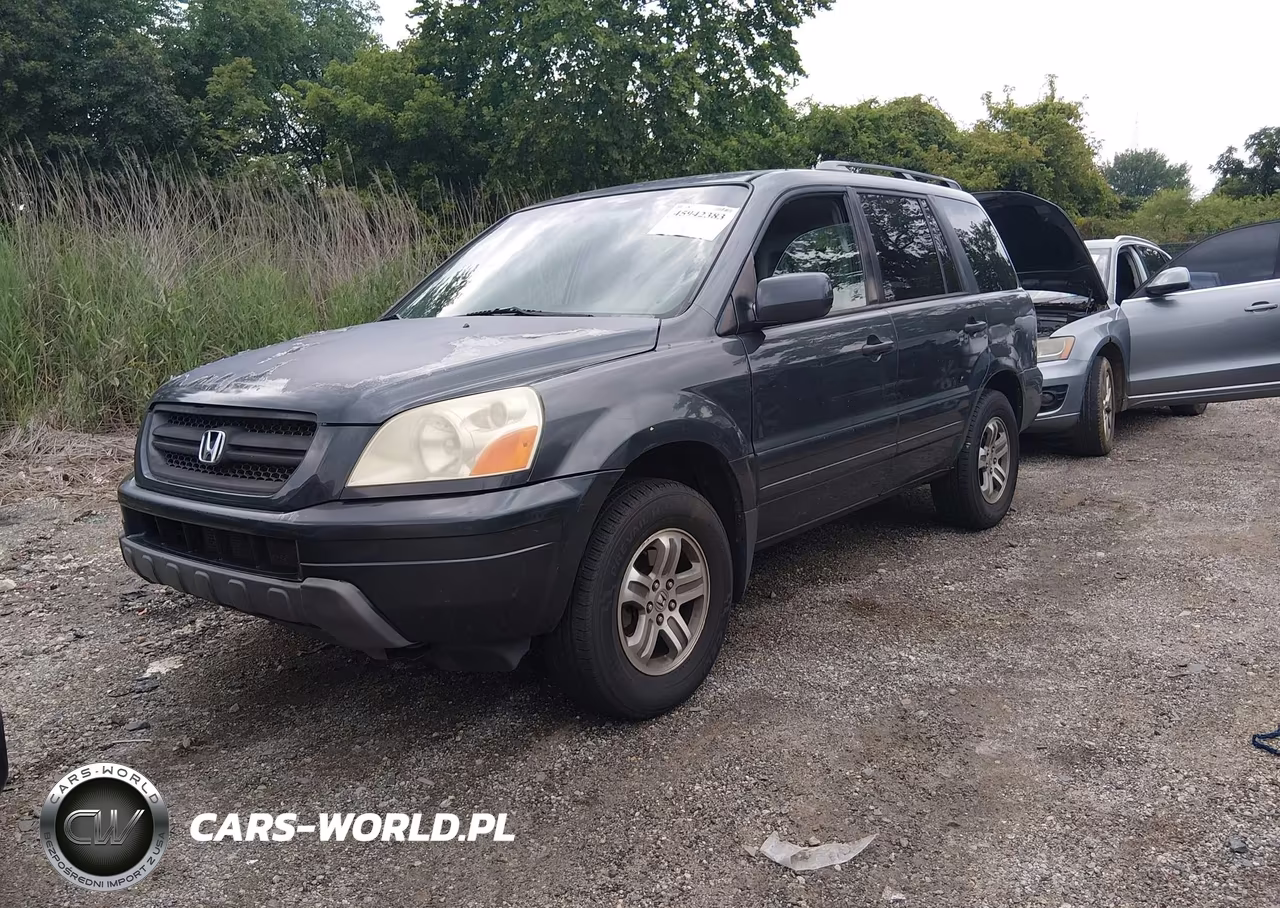 2004 Honda Pilot Ex-L VIN:2HKYF18554H584895 - 2