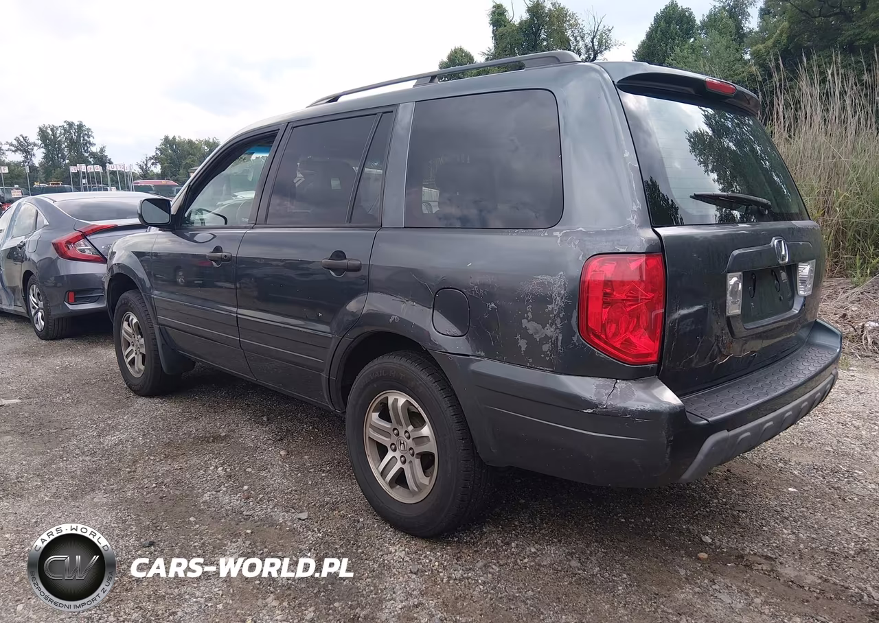 2004 Honda Pilot Ex-L VIN:2HKYF18554H584895 - 3