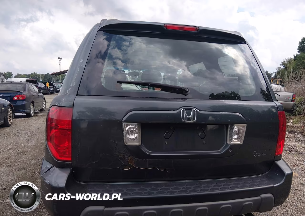 2004 Honda Pilot Ex-L VIN:2HKYF18554H584895 - 6