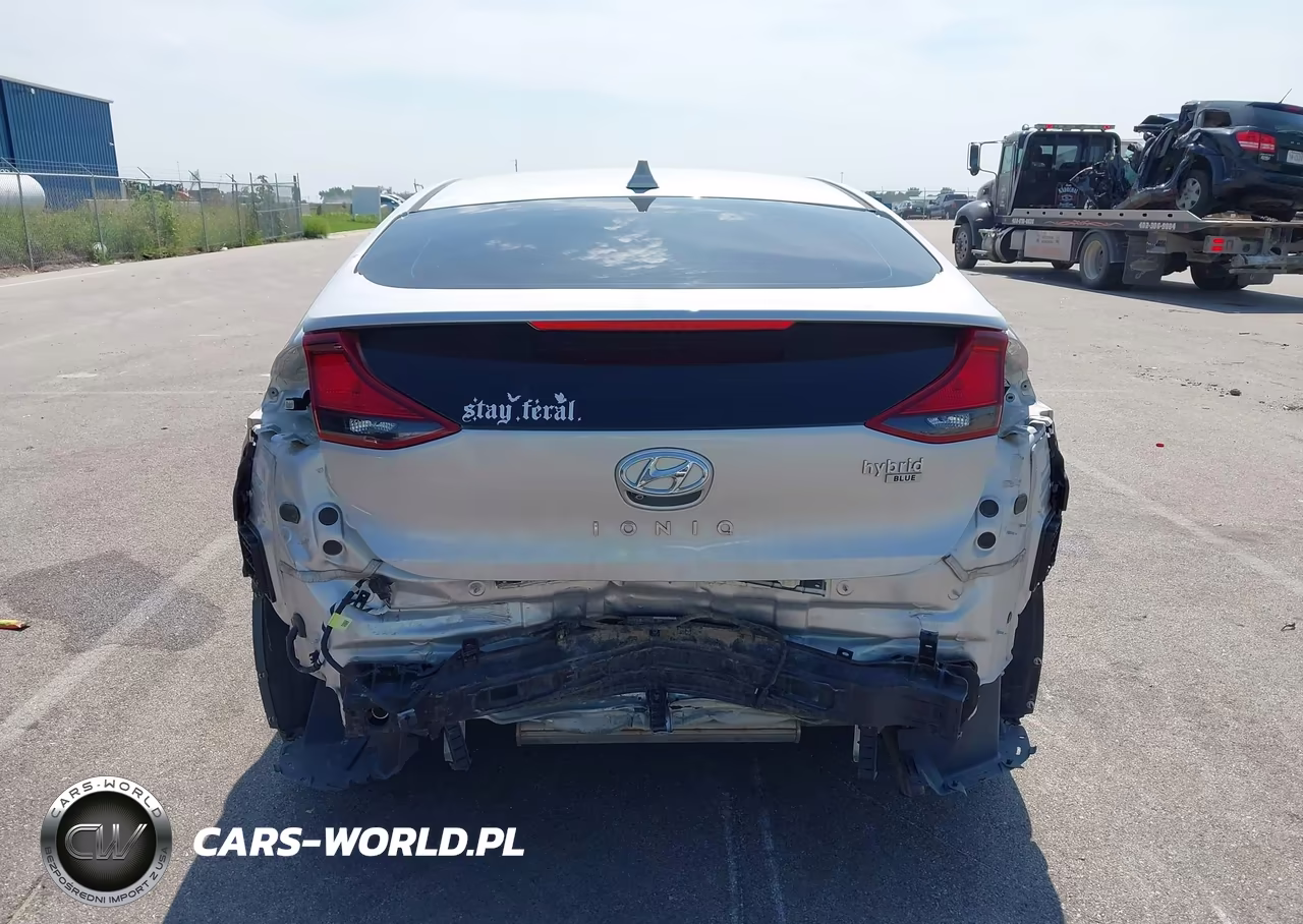 2019 Hyundai Ioniq Hybrid Blue VIN:KMHC65LC2KU158782 - 17