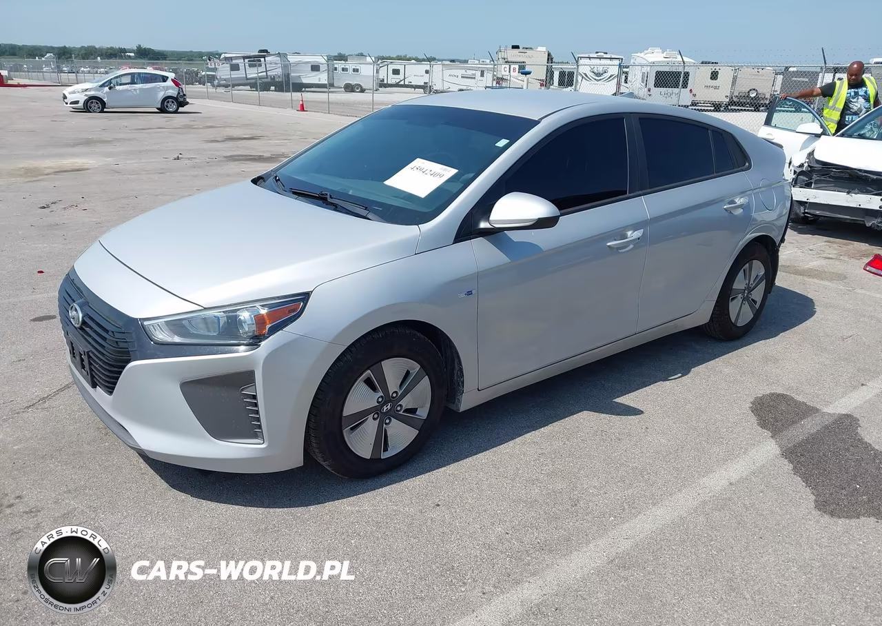 2019 Hyundai Ioniq Hybrid Blue VIN:KMHC65LC2KU158782 - 2