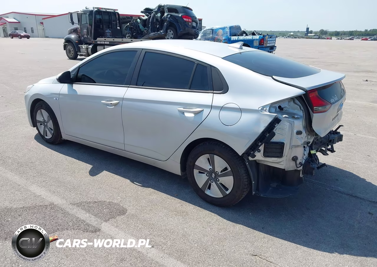 2019 Hyundai Ioniq Hybrid Blue VIN:KMHC65LC2KU158782 - 3