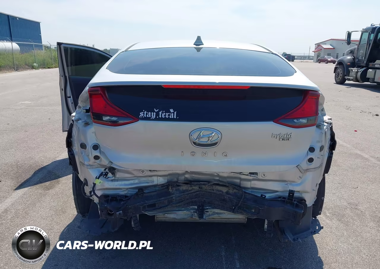 2019 Hyundai Ioniq Hybrid Blue VIN:KMHC65LC2KU158782 - 6
