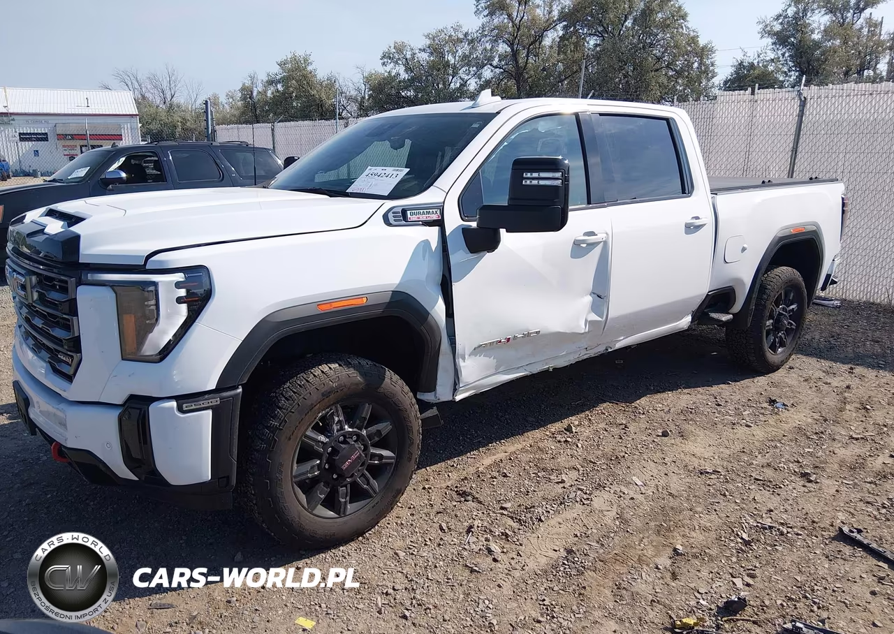2025 GMC Sierra 2500Hd 4Wd Standard Bed At4 VIN:1GT4UPEY9SF347890 - 2