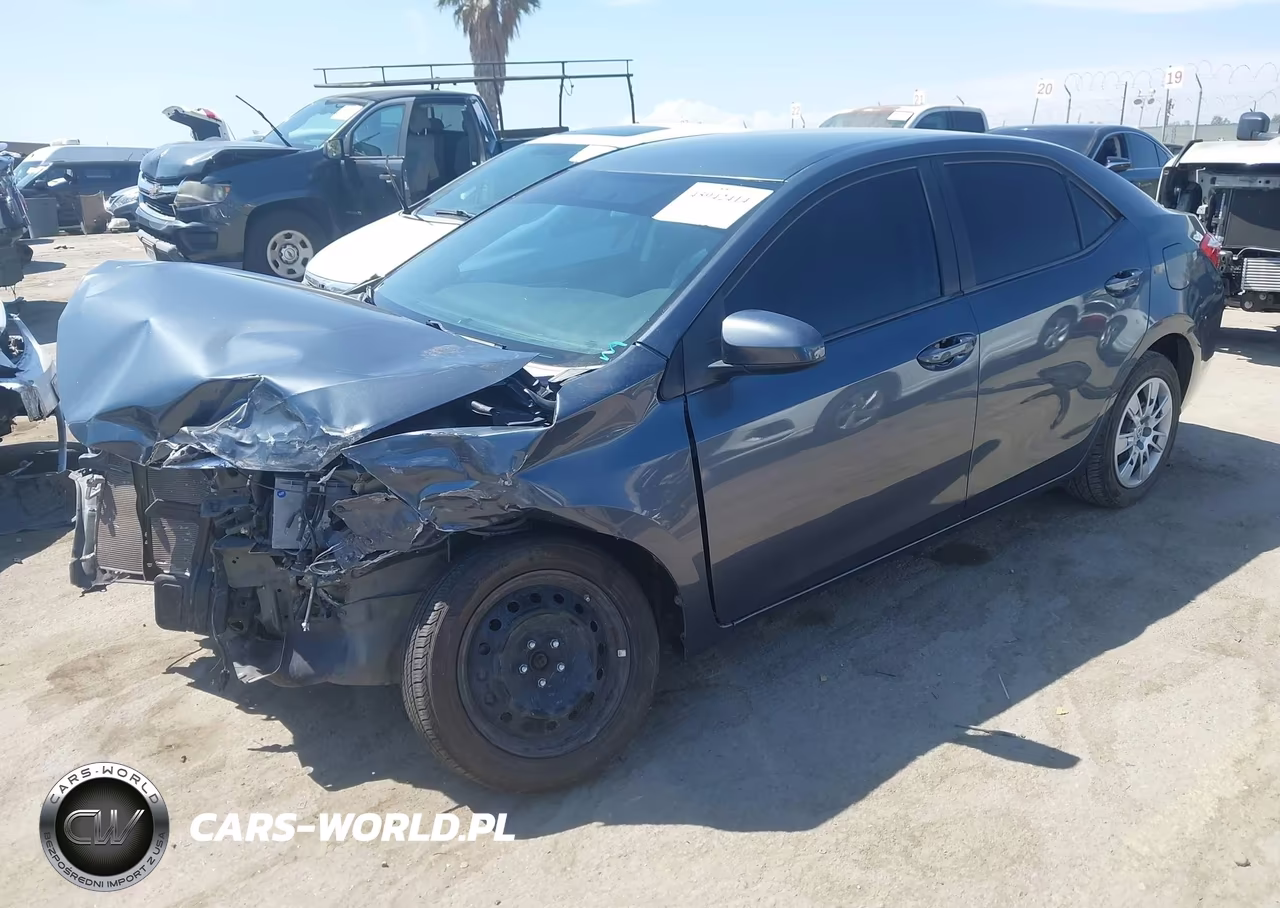 2016 Toyota Corolla Le VIN:5YFBURHE4GP498320 - 2
