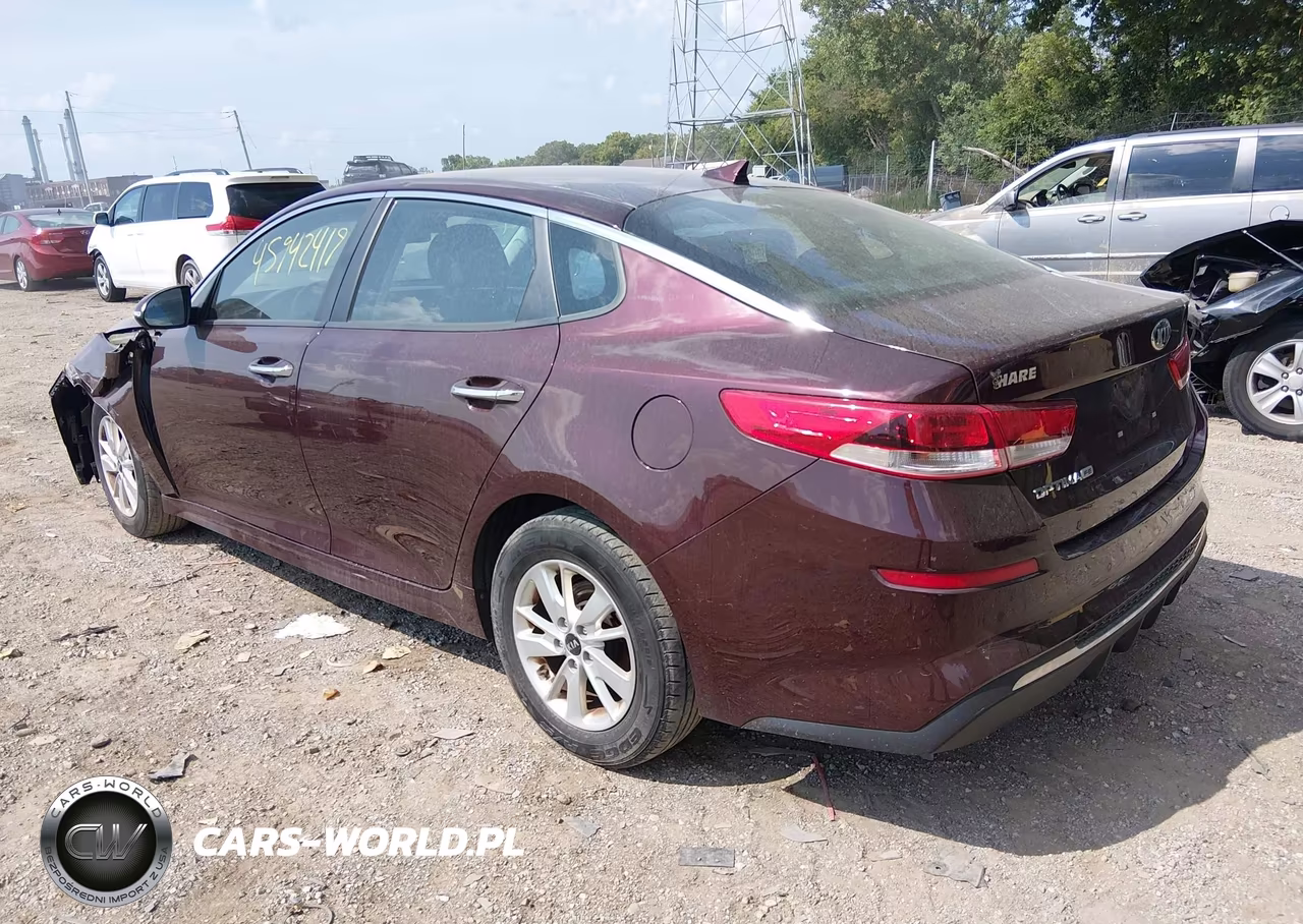 2019 Kia Optima Lx VIN:5XXGT4L38KG279959 - 3