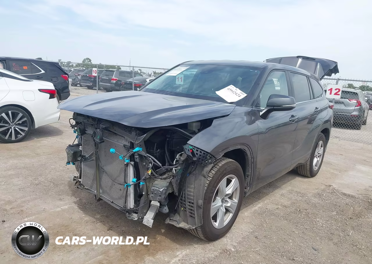 2023 Toyota Highlander Le VIN:5TDKDRAH6PS011632 - 2