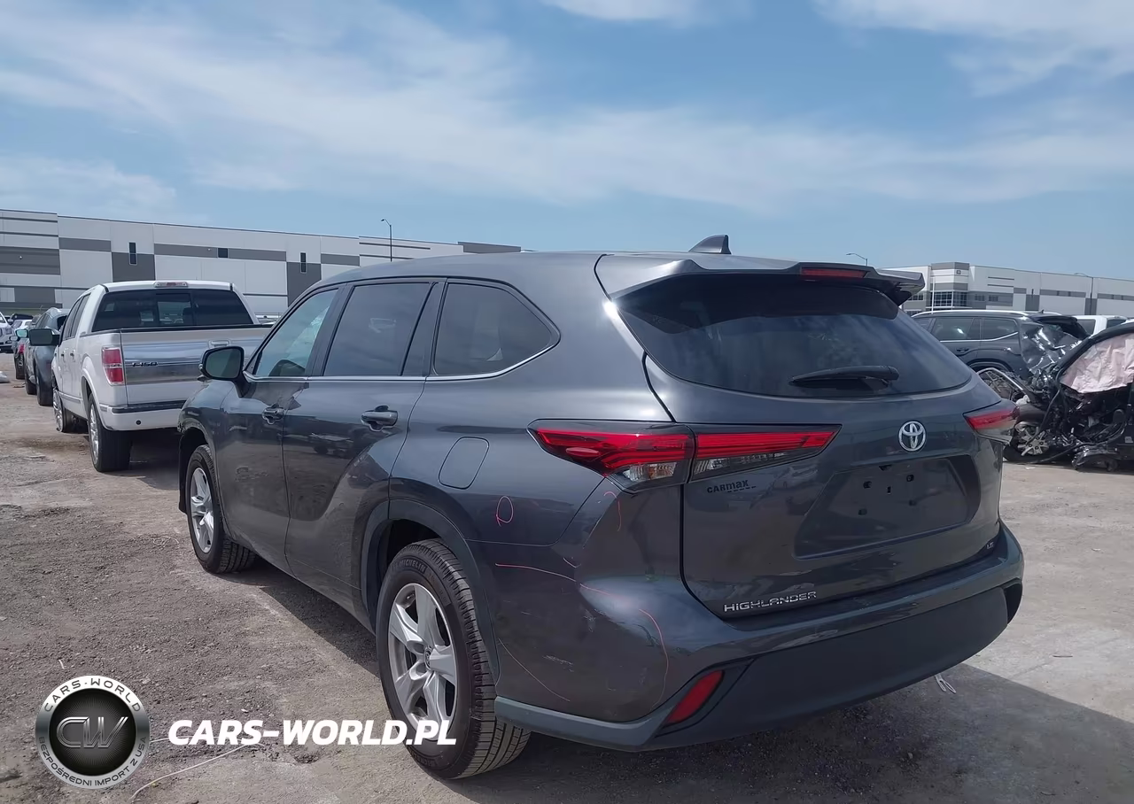 2023 Toyota Highlander Le VIN:5TDKDRAH6PS011632 - 3