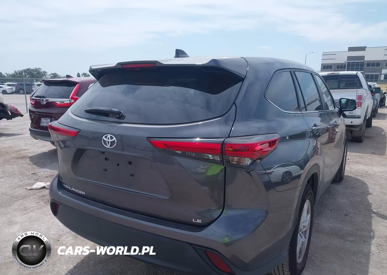 2023 Toyota Highlander Le VIN:5TDKDRAH6PS011632 - 4