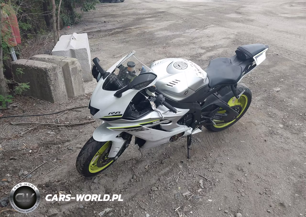 2017 Yamaha Yzfr6 VIN:JYARJ28E2HA002396 - 2