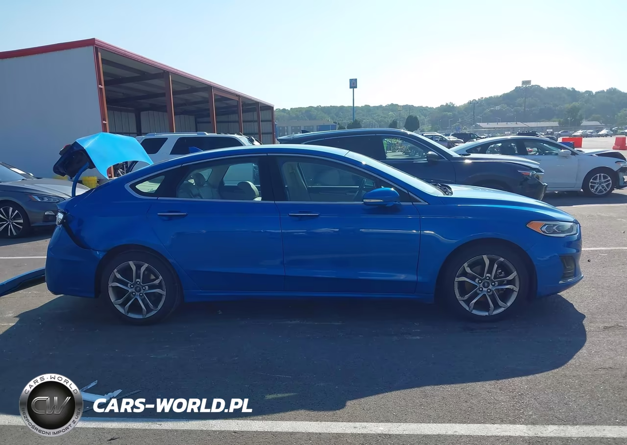 2019 Ford Fusion Sel VIN:3FA6P0CD3KR260406 - 14