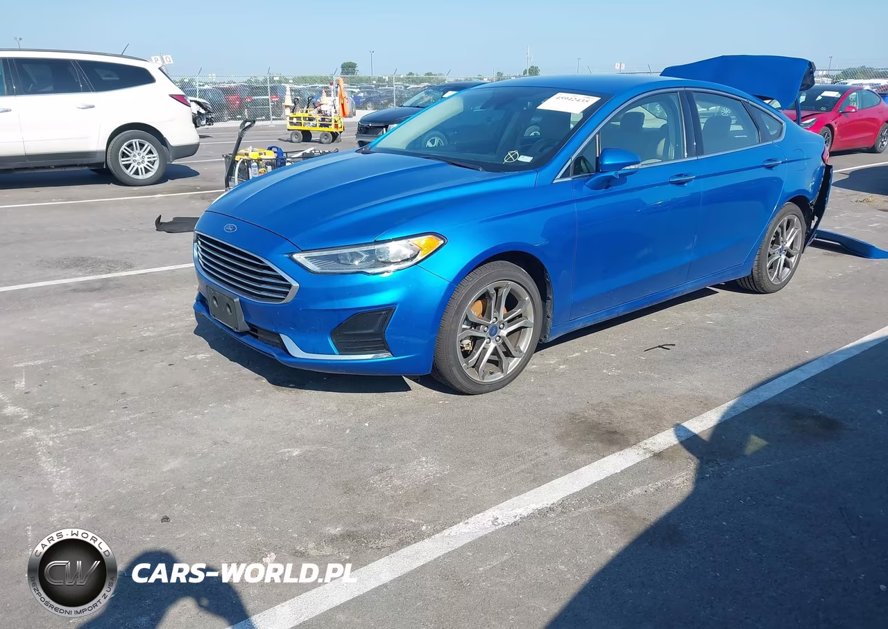 2019 Ford Fusion Sel VIN:3FA6P0CD3KR260406 - 2