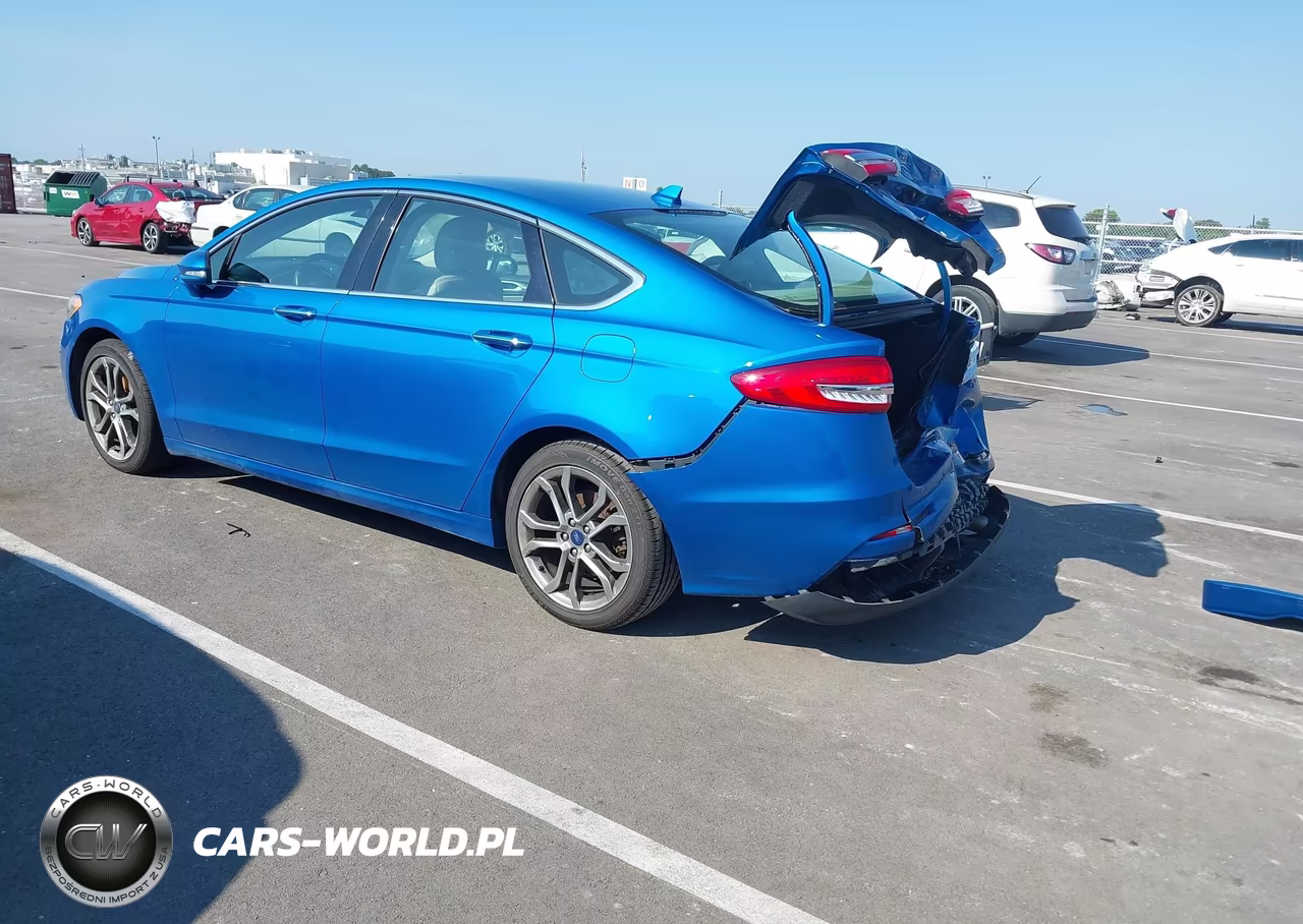 2019 Ford Fusion Sel VIN:3FA6P0CD3KR260406 - 3