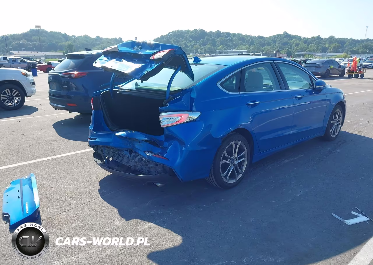 2019 Ford Fusion Sel VIN:3FA6P0CD3KR260406 - 4