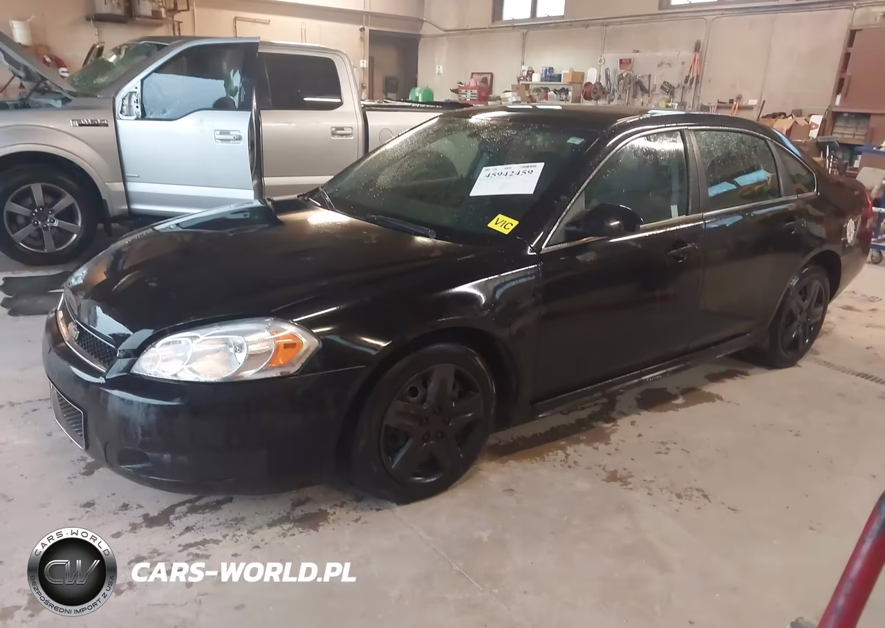 2012 Chevrolet Impala Police VIN:2G1WD5E33C1284949 - 2