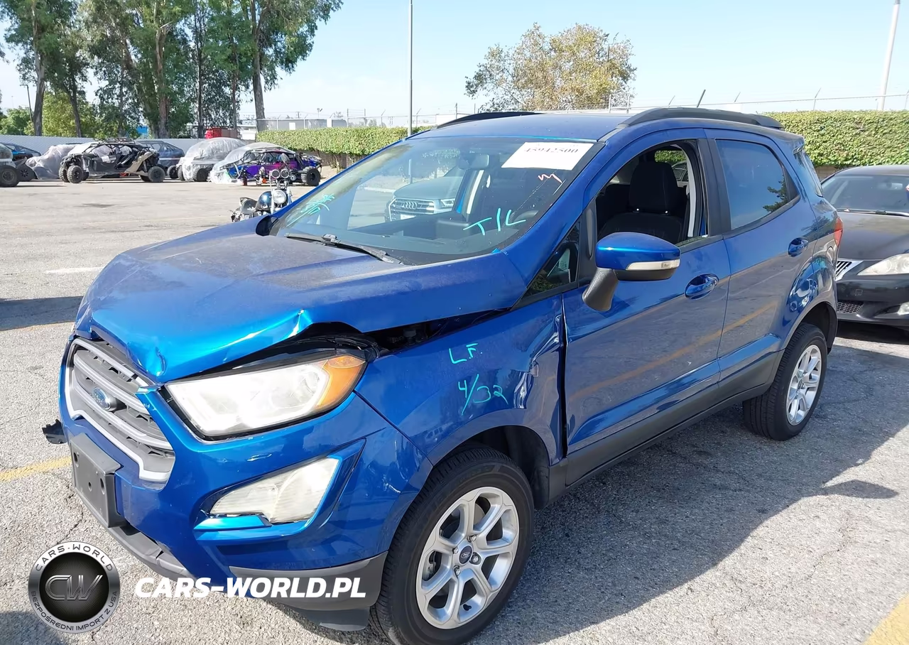 2020 Ford Ecosport Se VIN:MAJ6S3GLXLC346975 - 2