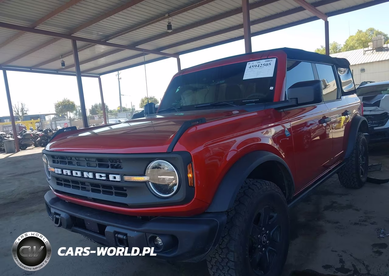 2024 Ford Bronco Black Diamond VIN:1FMDE1BH4RLA51259 - 2