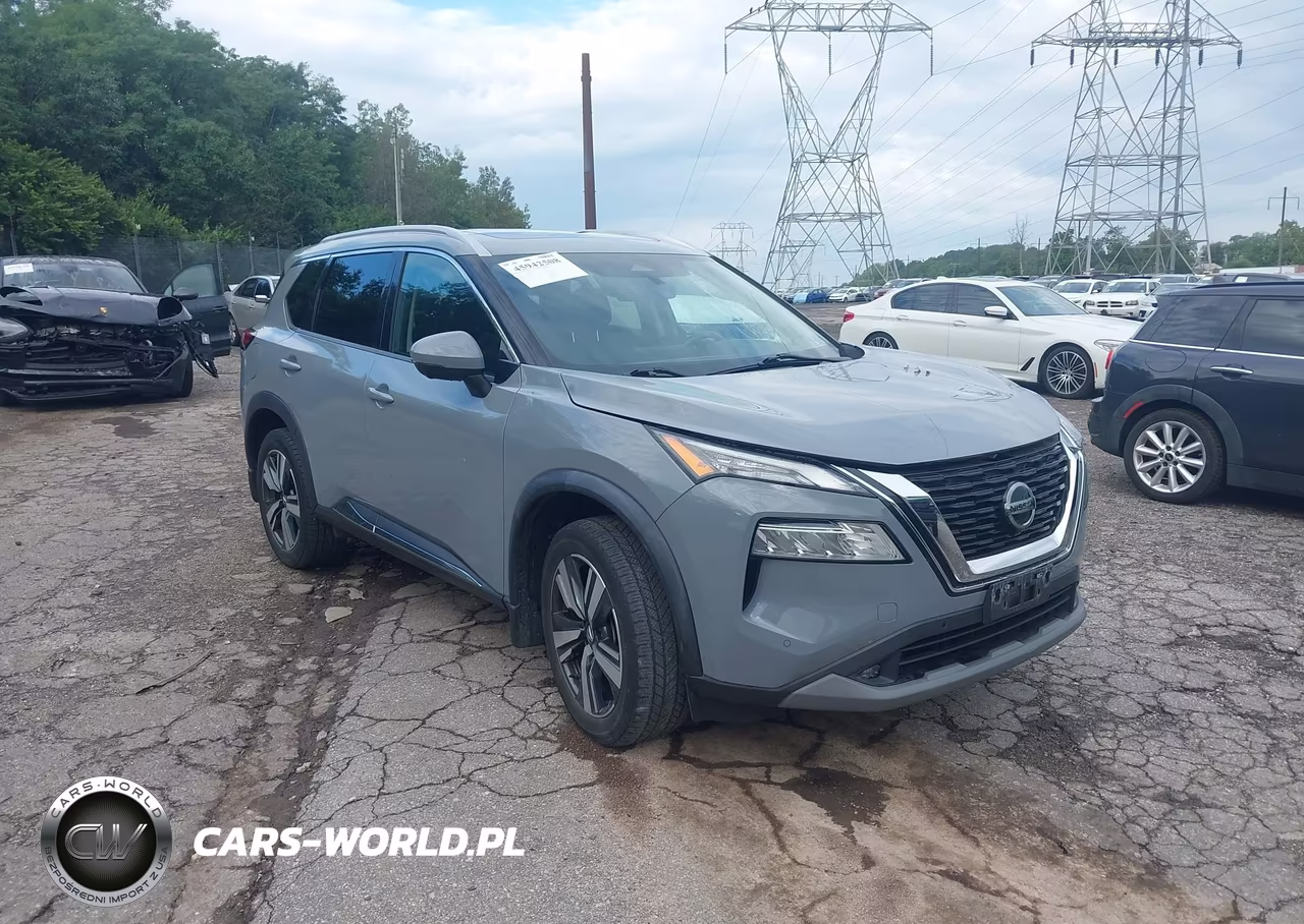 2021 Nissan Rogue Sl Intelligent Awd VIN:5N1AT3CB3MC702761 - 1