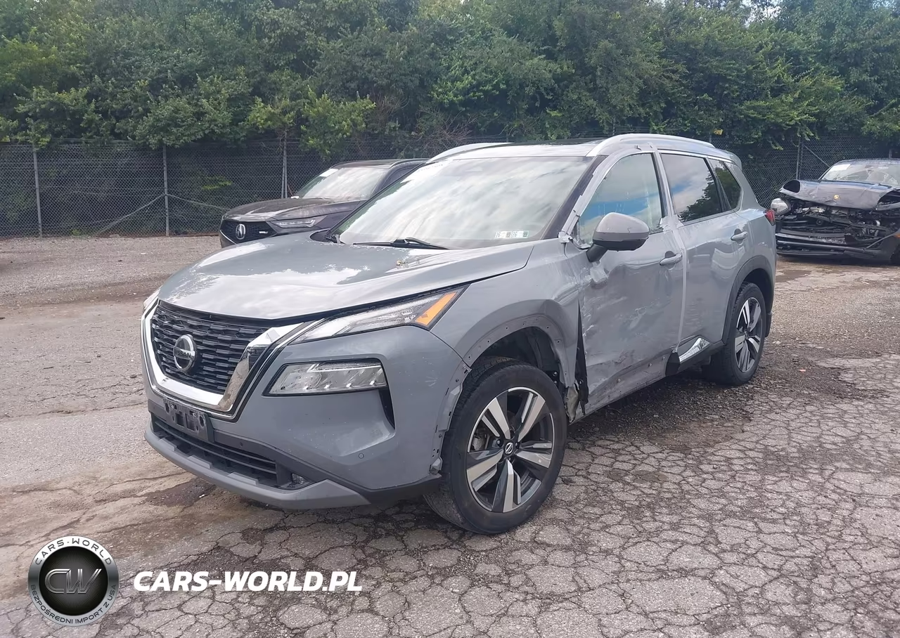 2021 Nissan Rogue Sl Intelligent Awd VIN:5N1AT3CB3MC702761 - 2