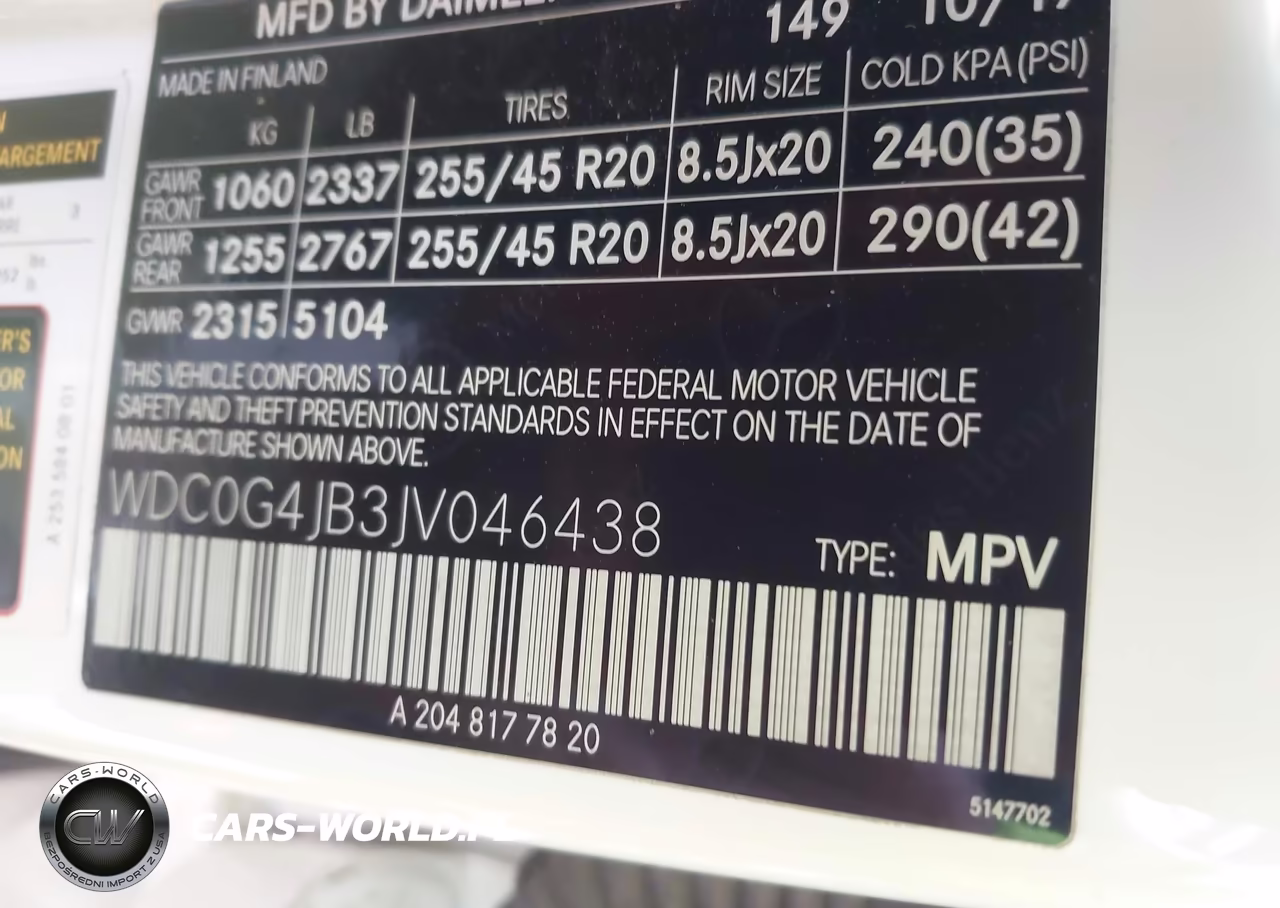 2018 Mercedes-Benz Glc 300 VIN:WDC0G4JB3JV046438 - 9