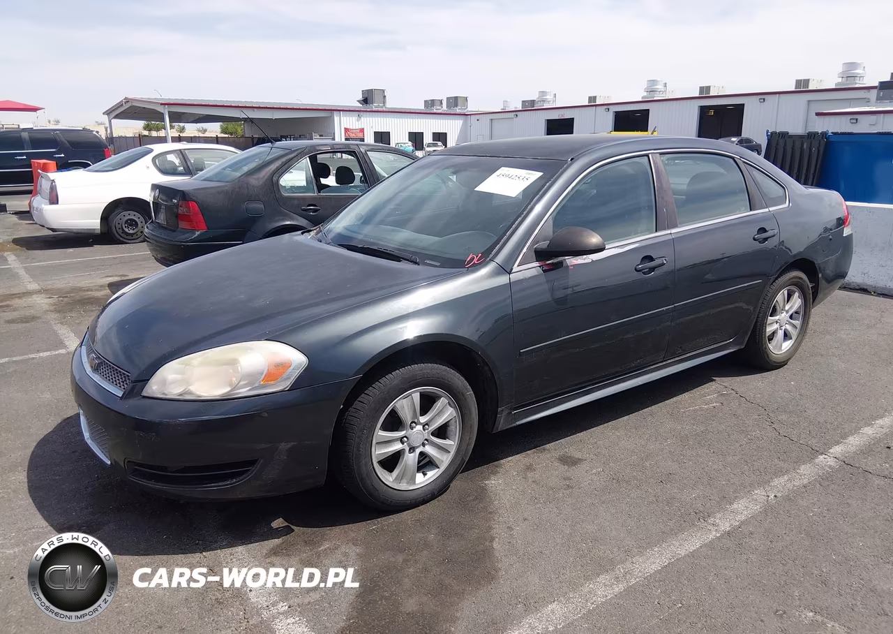2013 Chevrolet Impala Ls VIN:2G1WF5E38D1149235 - 2