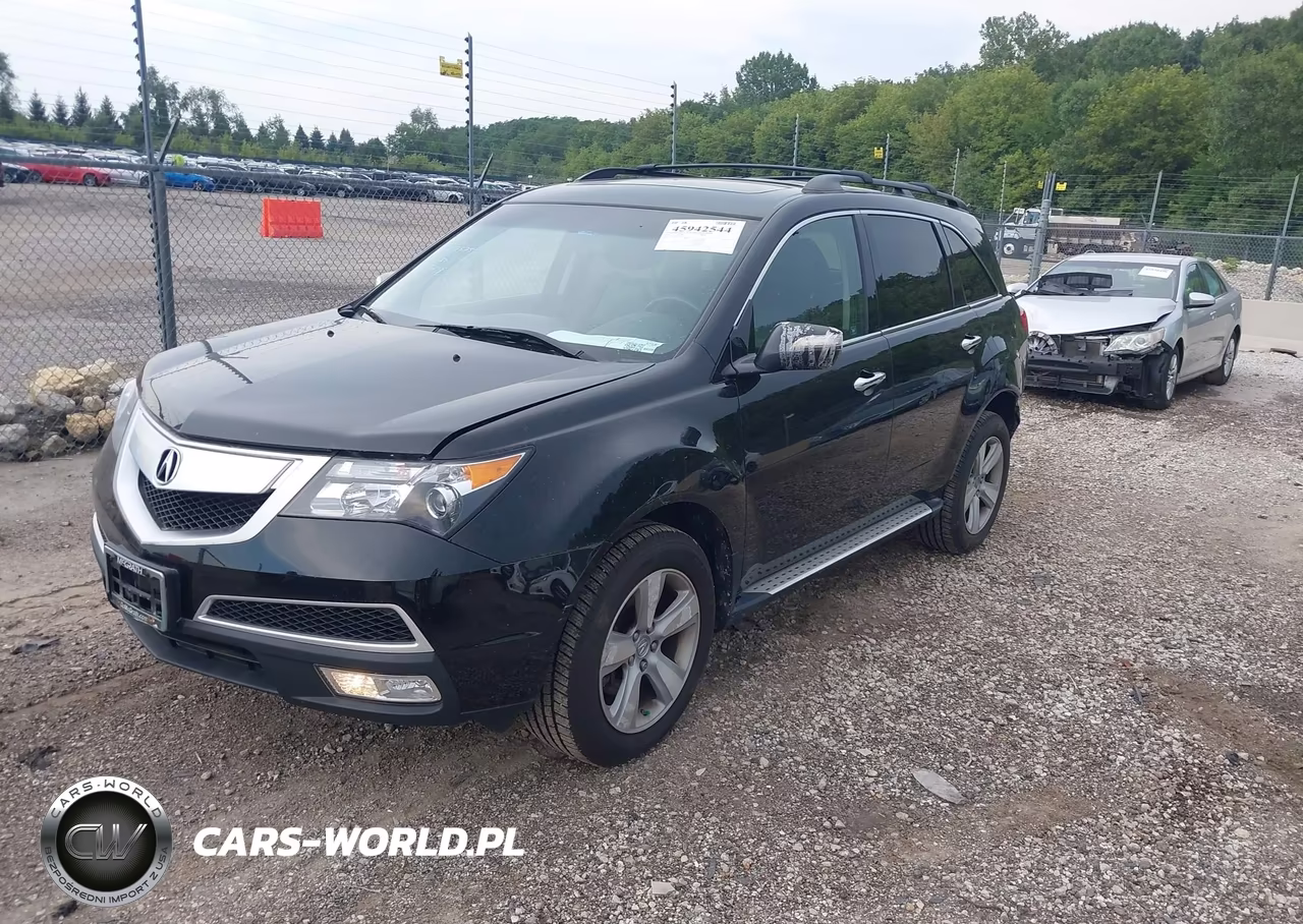 2010 Acura Mdx VIN:2HNYD2H25AH522901 - 2