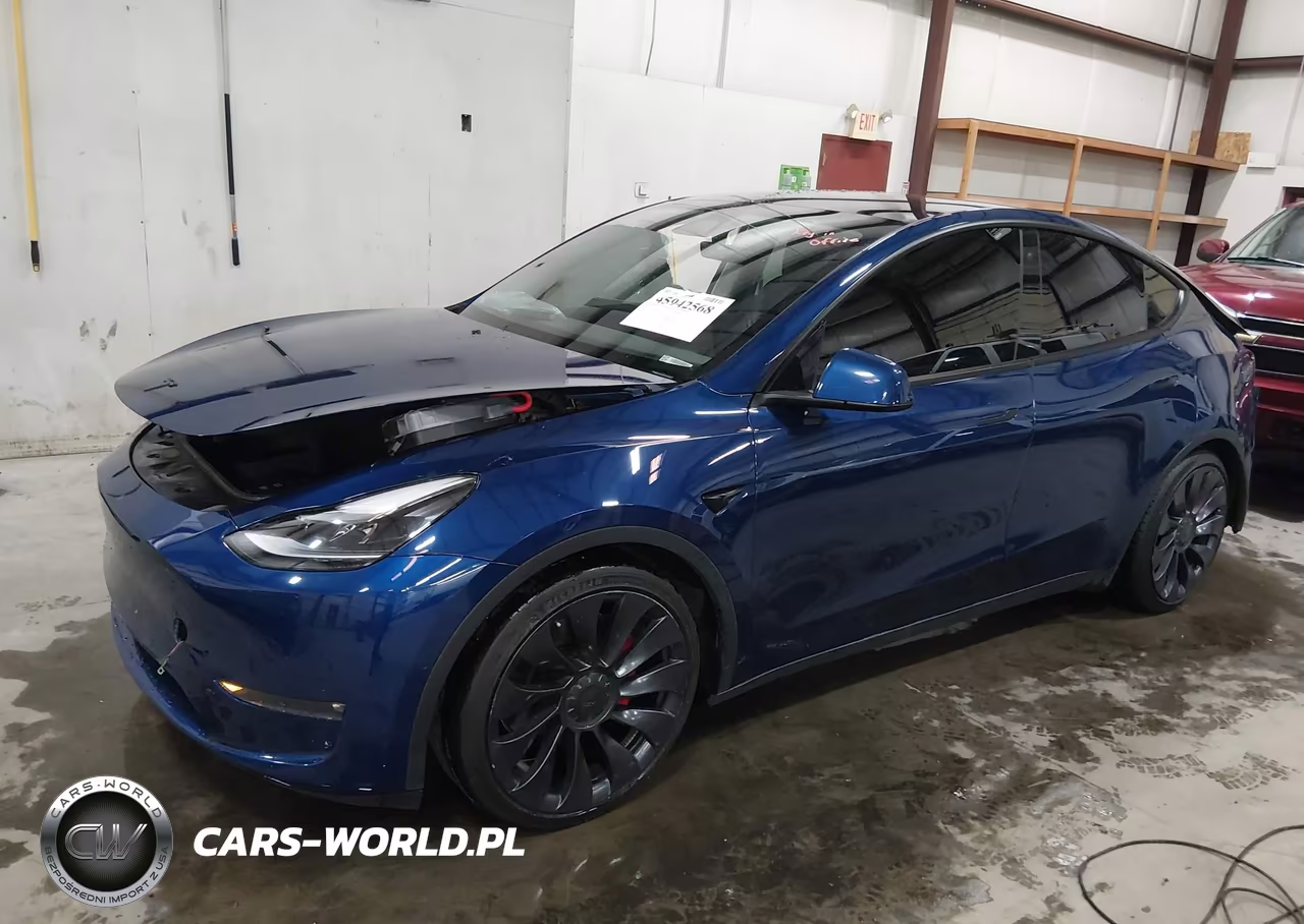 2021 Tesla Model Y Performance Dual Motor All-Wheel Drive VIN:5YJYGDEF3MF157631 - 2