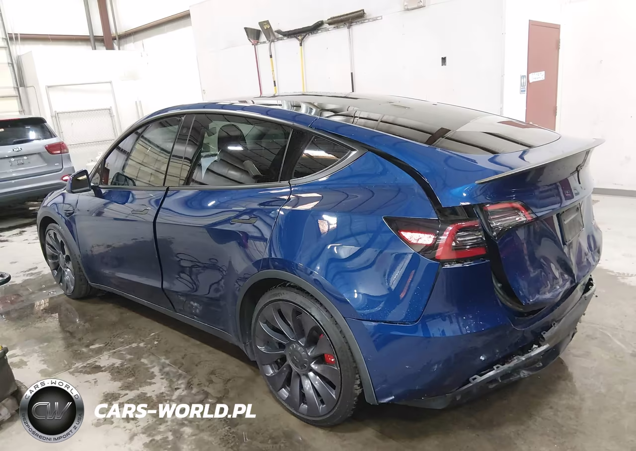 2021 Tesla Model Y Performance Dual Motor All-Wheel Drive VIN:5YJYGDEF3MF157631 - 3