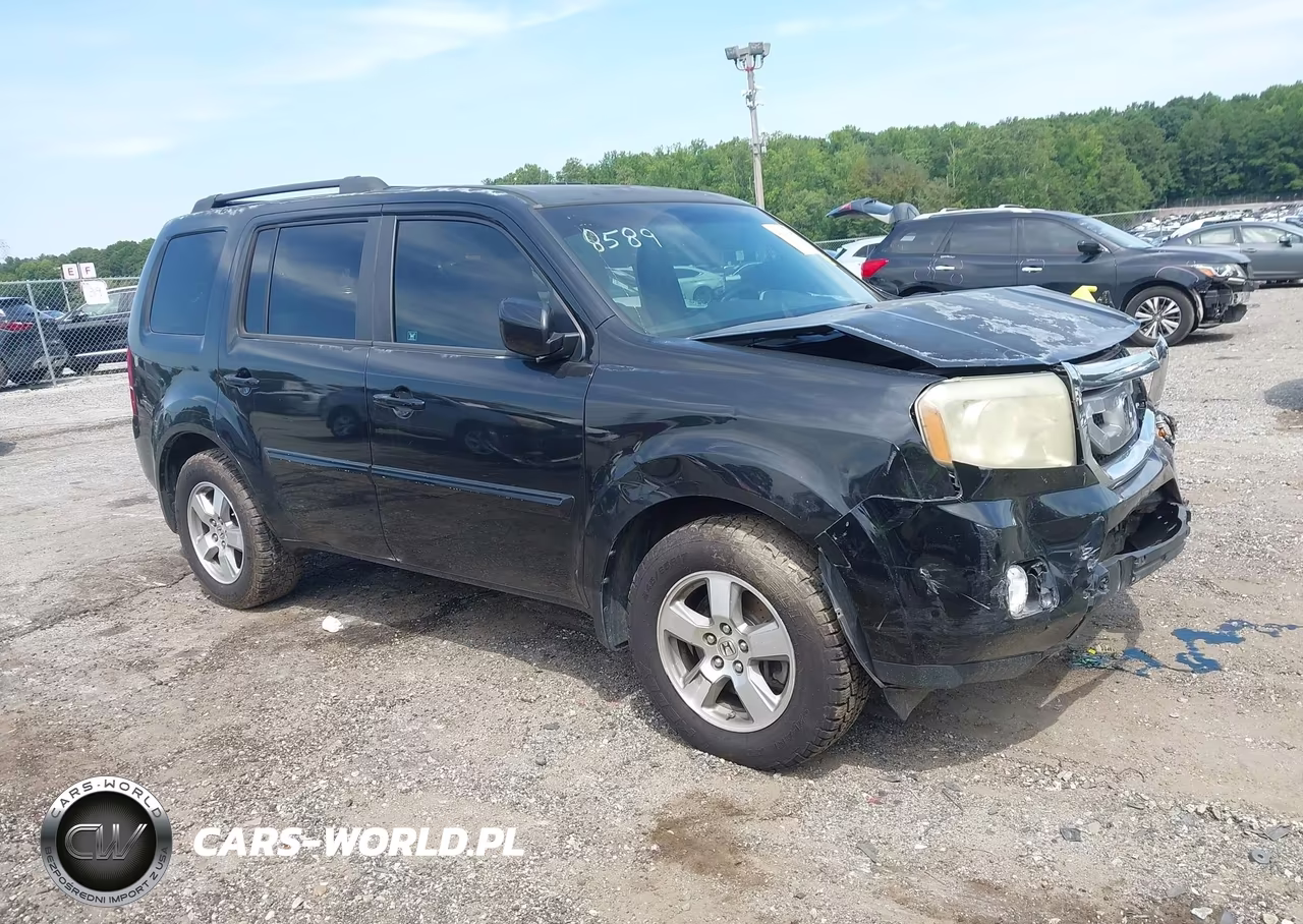 2009 Honda Pilot Ex VIN:5FNYF48439B052589 - 1