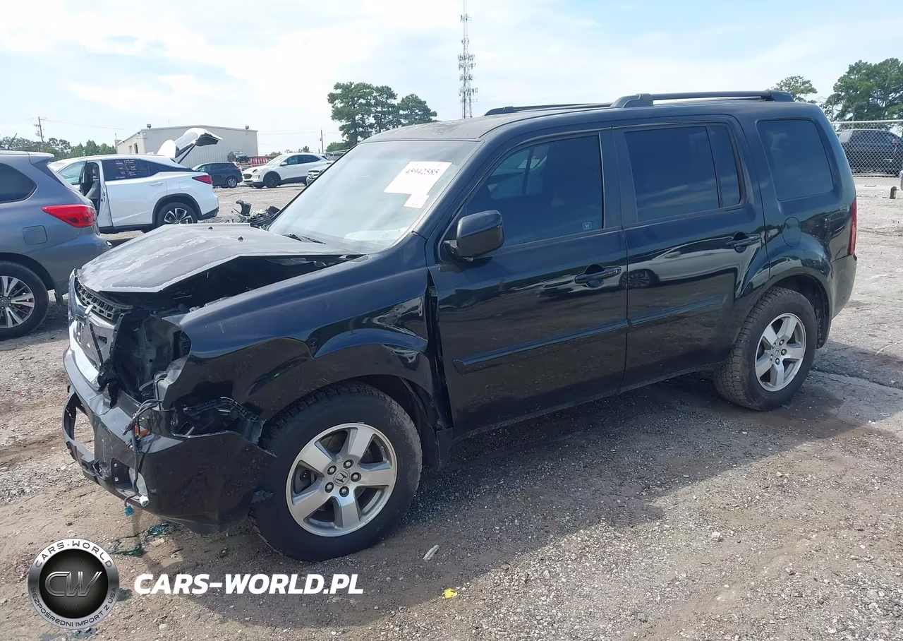 2009 Honda Pilot Ex VIN:5FNYF48439B052589 - 2