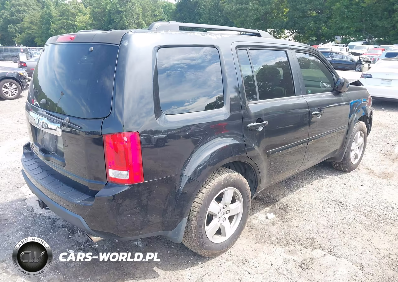 2009 Honda Pilot Ex VIN:5FNYF48439B052589 - 4