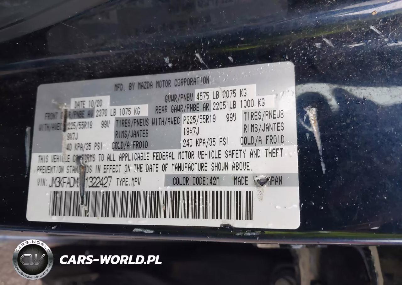 2021 Mazda Cx-5 Grand Touring VIN:JM3KFADM9M1322427 - 9