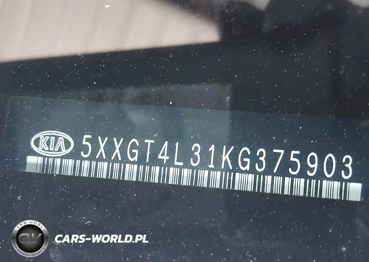2019 Kia Optima Lx VIN:5XXGT4L31KG375903 - 9