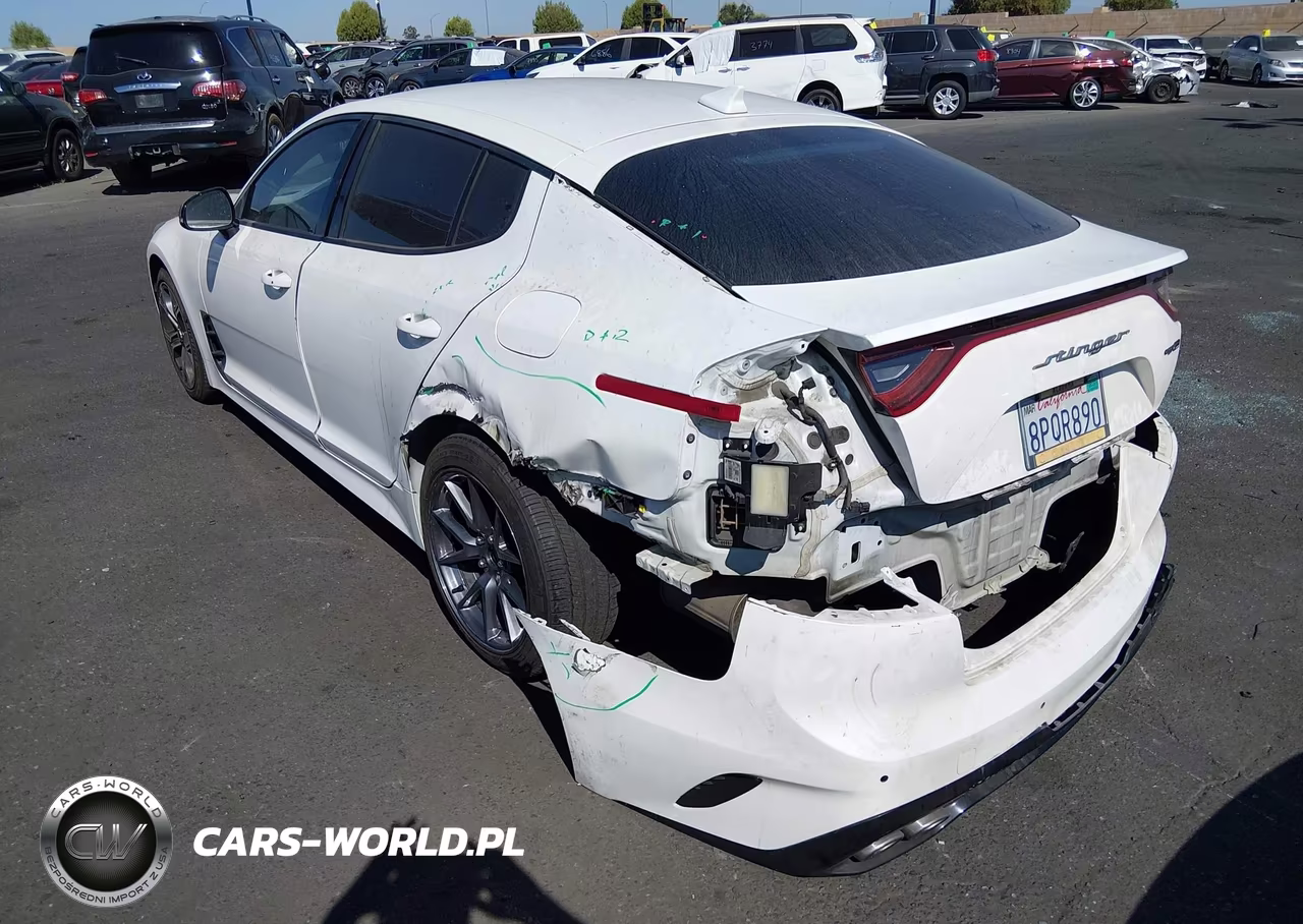 2020 Kia Stinger Gt-Line VIN:KNAE15LA6L6080522 - 3