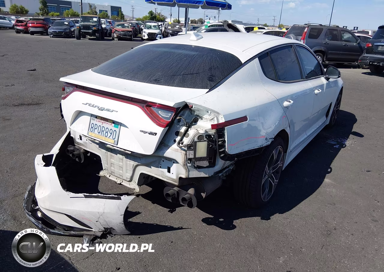 2020 Kia Stinger Gt-Line VIN:KNAE15LA6L6080522 - 4