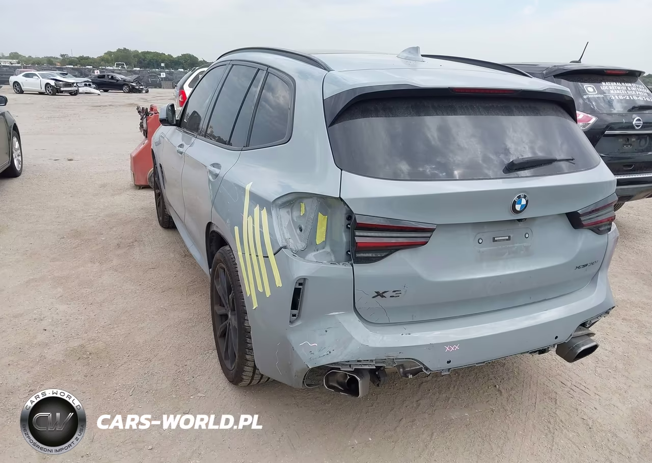 2022 BMW X3 xDrive30I VIN:5UX53DP02N9K21899 - 3