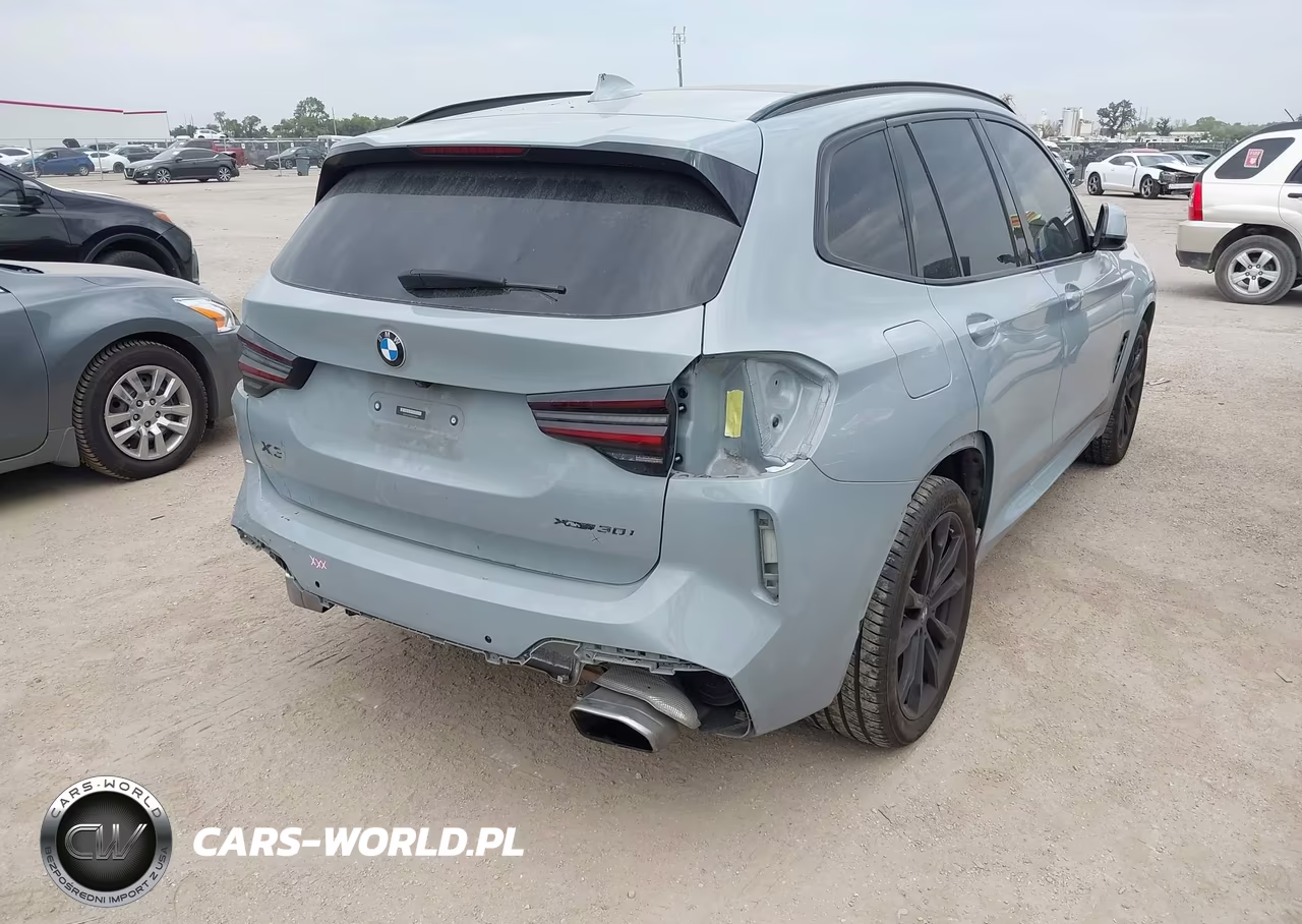 2022 BMW X3 xDrive30I VIN:5UX53DP02N9K21899 - 4