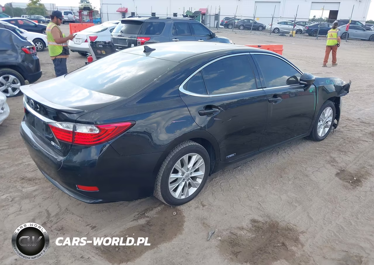 2013 Lexus Es 300H VIN:JTHBW1GG4D2030241 - 4