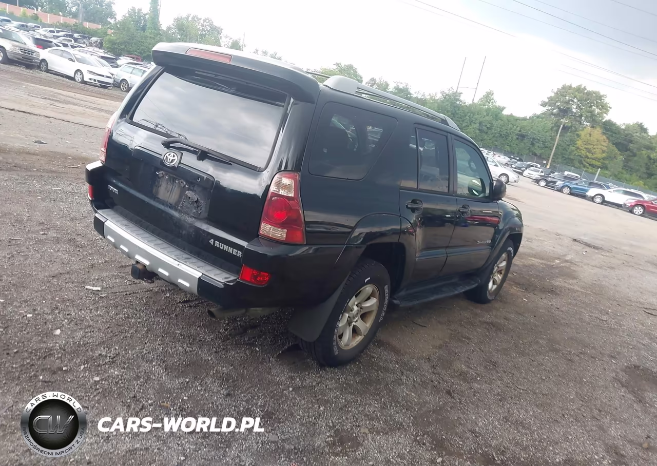 2005 Toyota 4Runner Sr5 Sport V6 VIN:JTEBU14R050061783 - 4