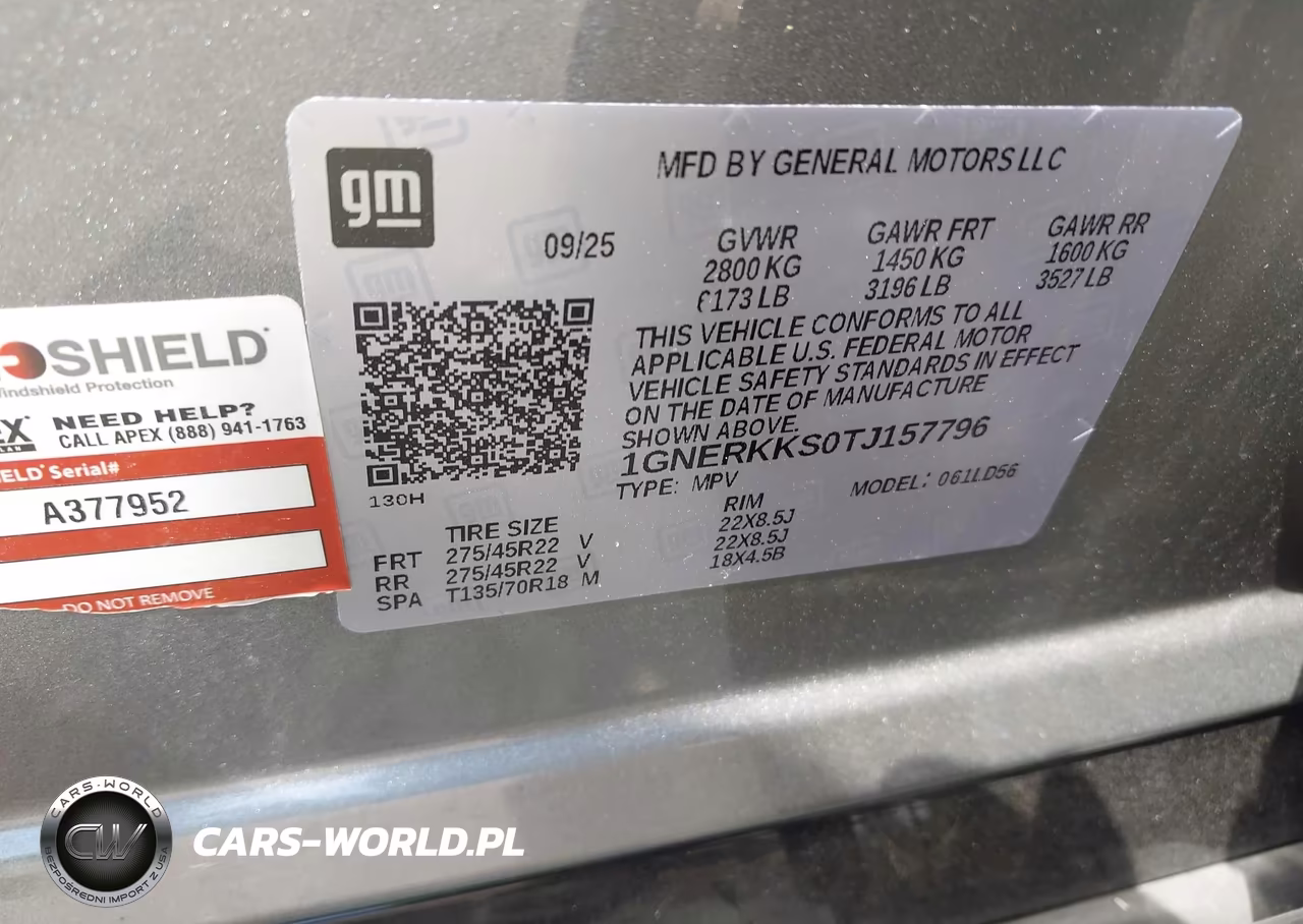 2026 Chevrolet Traverse Fwd High Country VIN:1GNERKKS0TJ157796 - 9