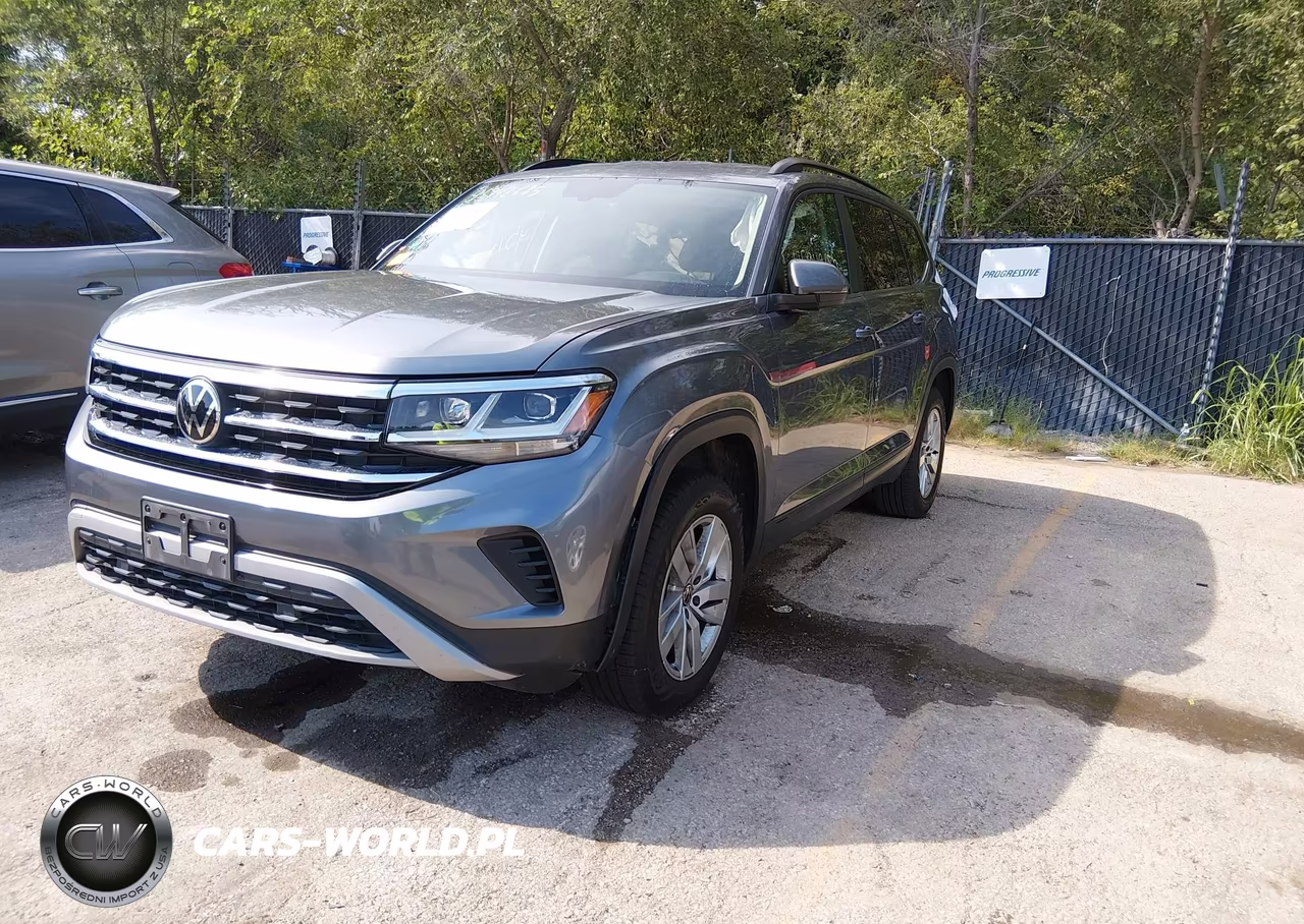 2021 Volkswagen Atlas 2.0T S VIN:1V2GP2CA2MC533657 - 2